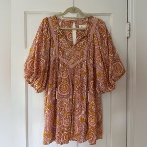 Anthropologie Agathe Lace Mini Dress